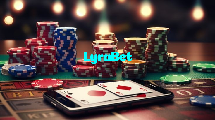LyraBet casino presented on mobile device in Pakistan with slots and live games